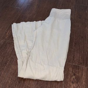 Women’s love tree flowy linen maternity pants